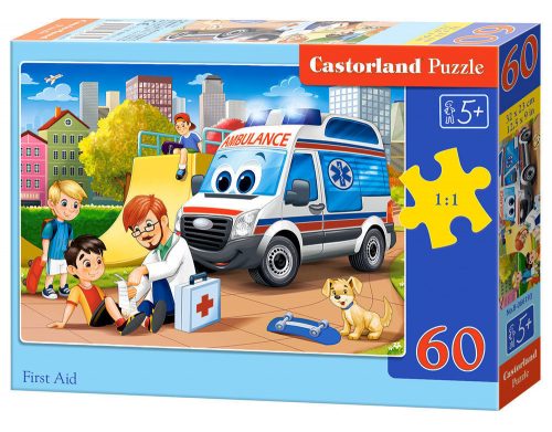 Castorland First Aid, Puzzle 60 db-os (B-066193)