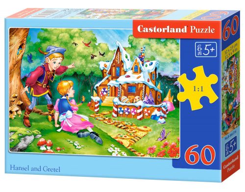 Castorland Hansel & Gretel , Puzzle 60 db-os (B-066216)