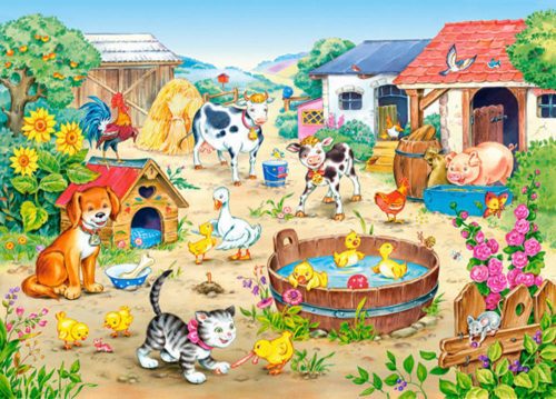 Castorland Farm, Puzzle 60 db-os (B-06663-1)