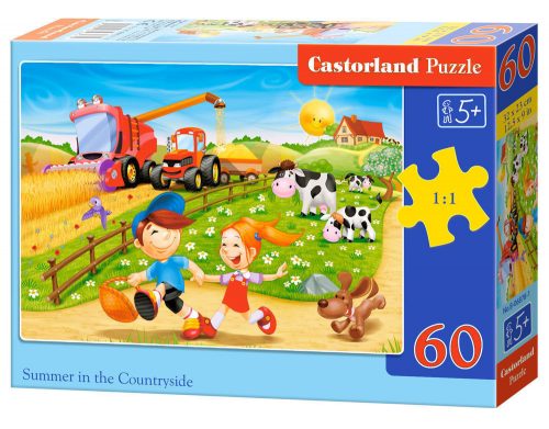 Castorland Summer in the Countryside,Puzzle 60 Teil (B-06878-1)