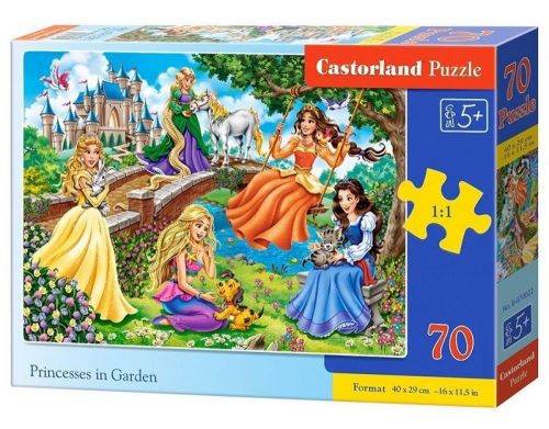 Castorland Princesses in Garden, Puzzle 70 db-os (B-070022)