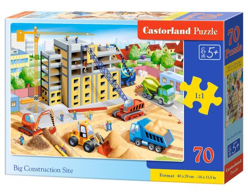 Castorland Big Construction Site Puzzle 70 db-os (B-070138)