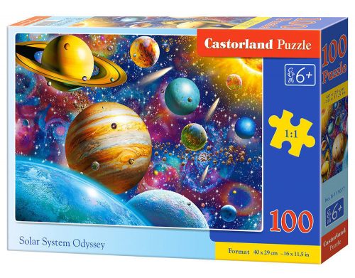 Castorland Solar System Odyssey, Puzzle 100 db-os (B-111077)