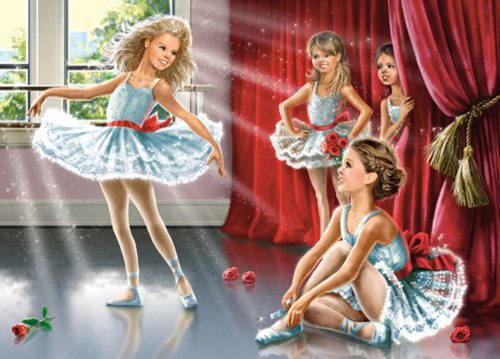 Castorland Ballet Class,Puzzle 120 db-os (B-13036-1)