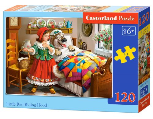 Castorland Little Red Riding Hood,Puzzle 120 db-os (B-13227-1)