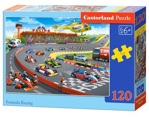 Castorland Formula Racing, Puzzle 120 db-os (B-13470-1)