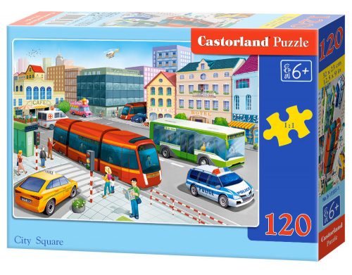 Castorland City Square Puzzle 120 db-os (B-13555-1)