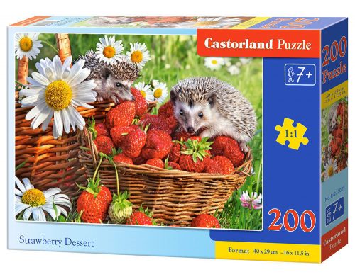 Castorland Strawberry Dessert, Puzzle 200 db-os (B-222025)