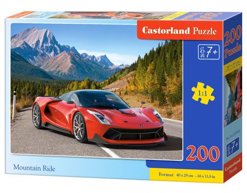 Castorland Mountain Ride, Puzzle 200 db-os (B-222049)