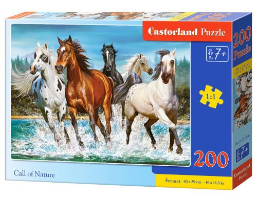 Castorland Call of Nature, Puzzle 200 db-os (B-222056)