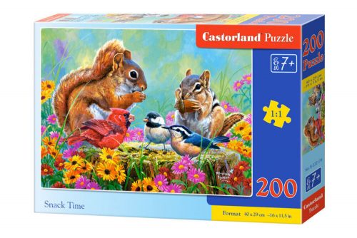 Castorland Snack Time Puzzle 200 db-os (B-222179)