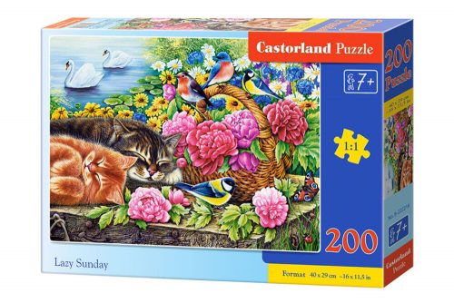 Castorland Lazy Sunday Puzzle 200 db-os (B-222216)