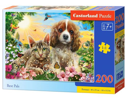 Castorland Best Pals Puzzle 200 db-os (B-222247)