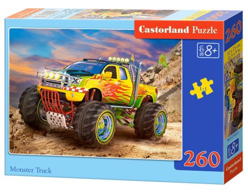 Castorland Monster Truck, Puzzle 260 db-os (B-27330-1)