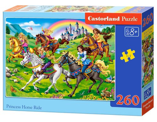 Castorland Princess Horse Ride,Puzzle 260 db-os (B-27507-1)