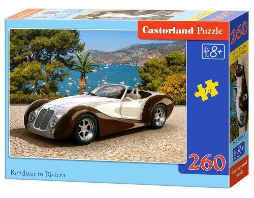 Castorland Roadster in Riviera, Puzzle 260 db-os (B-27538-1)