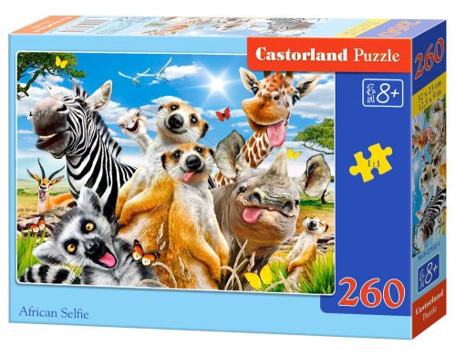 Castorland African Selfiey Puzzle 260 db-os (B-27552-1)