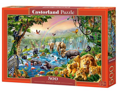 Castorland Jungle River, Puzzle 500 db-os (B-52141)