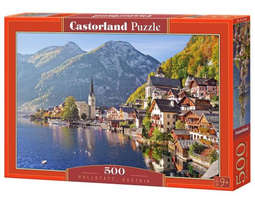 Castorland Hallstadt, Austria, Puzzle 500 db-os (B-52189)