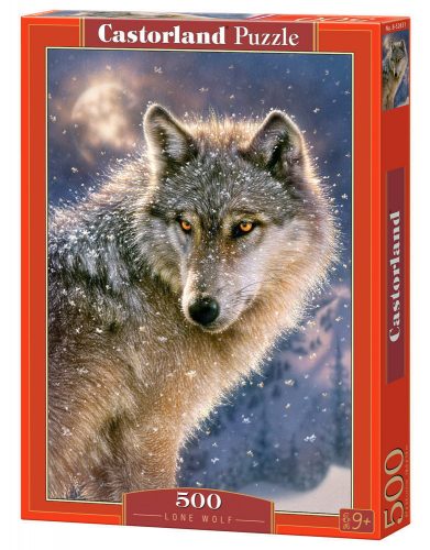 Castorland Lone Wolf, Puzzle 500 db-os (B-52431)