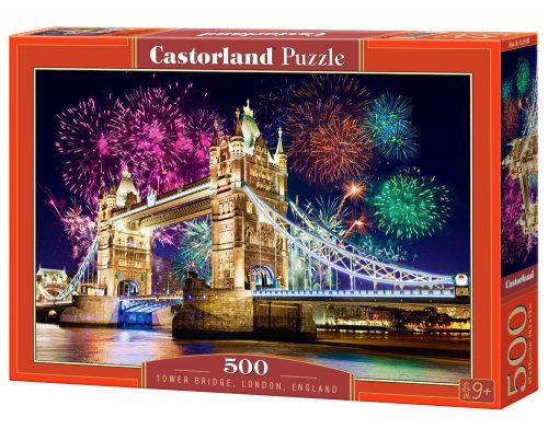 Castorland Tower Bridge, England, Puzzle 500 db-os (B-52592)