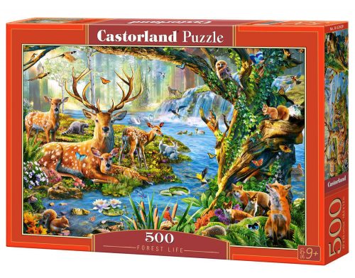 Castorland Forest Life, Puzzle 500 db-os (B-52929)