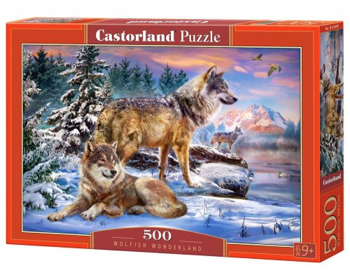 Castorland Wolfish Wonderland, Puzzle 500 db-os (B-53049)