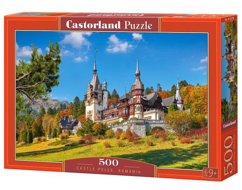 Castorland Castle Peles, Romania, Puzzle 500 db-os (B-53292)