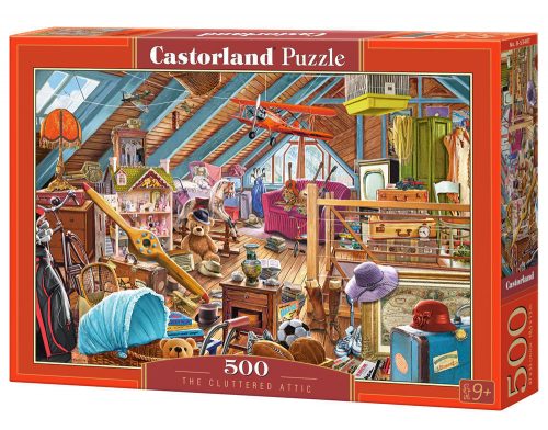 Castorland The Cluttered Attic, Puzzle 500 db-os (B-53407)