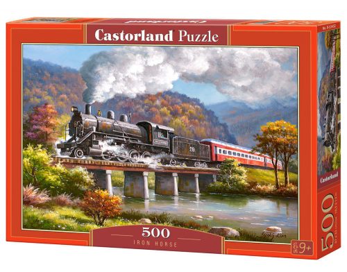 Castorland Iron Horse, Puzzle 500 db-os (B-53452)