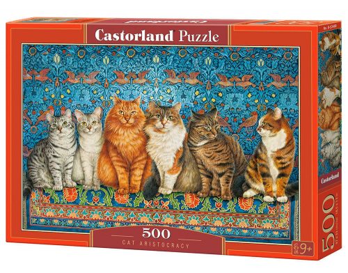 Castorland Cat Aristocracy, Puzzle 500 db-os (B-53469)