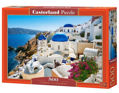 Castorland Summer in Santorini Puzzle 500 db-os (B-53575)