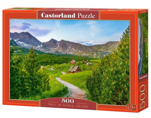 Castorland Trail in Tatras, Poland Puzzle 500 db-os (B-53582)