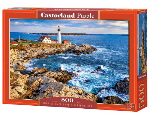 Castorland Sunrise over Cape Elizabeth, USA Puzzle 500 db-os (B-53667)