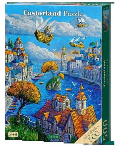 Castorland The Port Puzzle 500 db-os (B-53889)