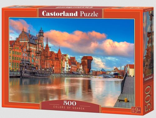 Castorland Colors of Gdansk Puzzle 500 db-os (B-53933)