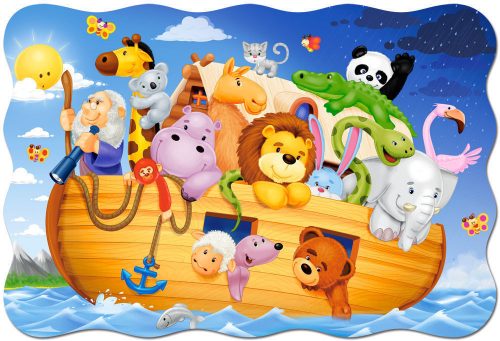 Castorland Noah's Ark,Puzzle 20 db-os maxi (C-02245-1)