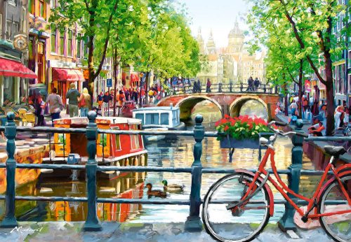 Castorland Amsterdam Landscape,Puzzle 1000 db-os (C-103133-2)