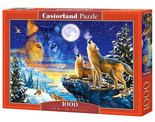 Castorland Howling Wolves, Puzzle 1000 db-os (C-103317-2)