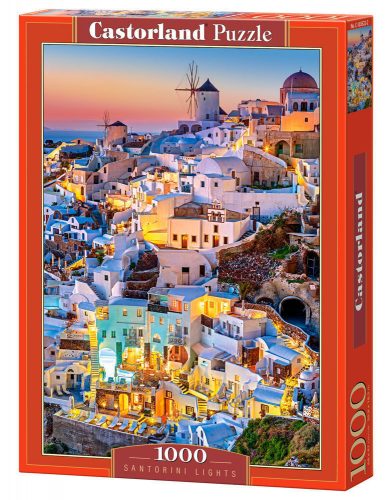 Castorland Santorini Lights, Puzzle 1000 db-os (C-103522-2)