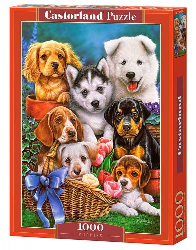 Castorland Puppies, Puzzle 1000 db-os (C-104048-2)