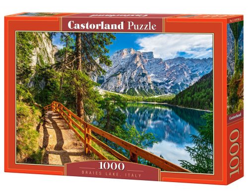 Castorland Braies Lake, Italy, Puzzle 1000 db-os (C-104109-2)