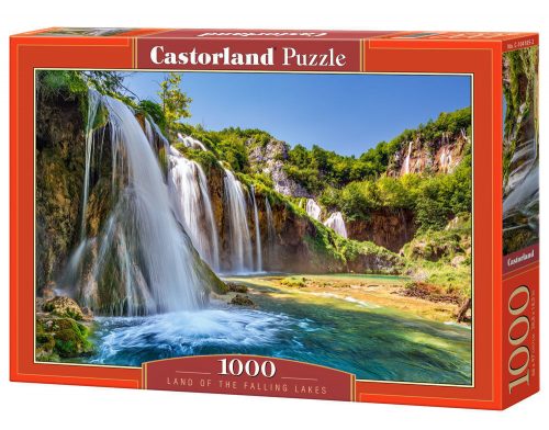 Castorland Land of the Falling Lakes,Puzzle 1000 Te (C-104185-2)