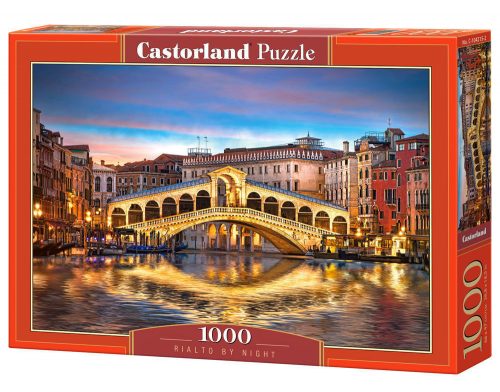 Castorland Rialto by Night, Puzzle 1000 db-os (C-104215-2)