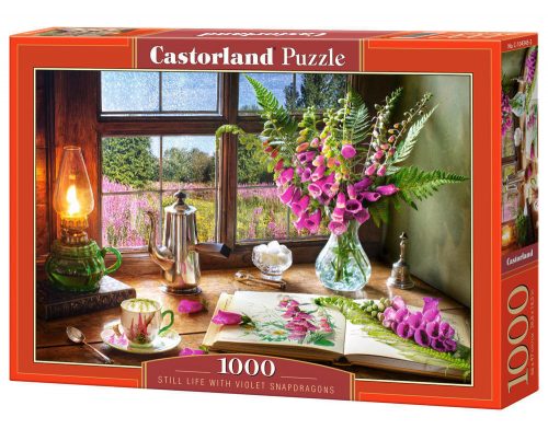 Castorland Still Life with Violet Snapdragons, Puzzle 1000 db-os (C-104345-2)