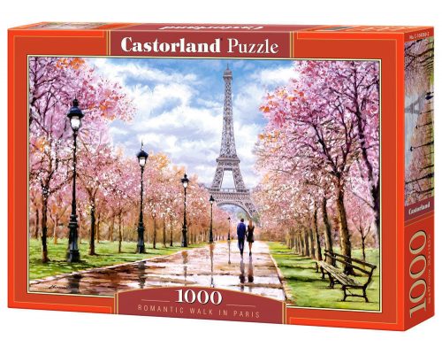 Castorland Romantic Walk in Paris, Puzzle 1000 db-os (C-104369-2)