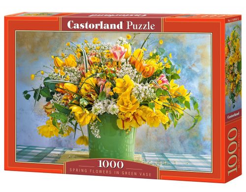 Castorland Spring Flowers in Green Vase, Puzzle 1000 db-os (C-104567-2)