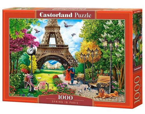 Castorland Spring in Paris Puzzle 1000 db-os (C-104840-2)