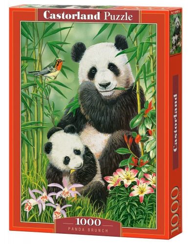 Castorland Panda Brunch Puzzle 1000 db-os (C-104987-2)