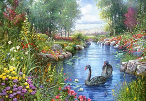 Castorland Black Swans,Andres Orpinas,Puzzle 1500 T (C-151042-2)